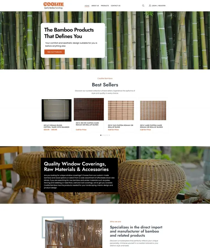 Real client WordPress website design by Upcoming Brand