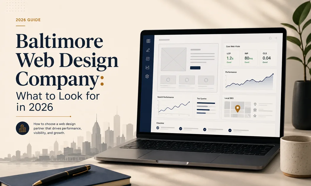 Baltimore web design company: what to look for in 2026