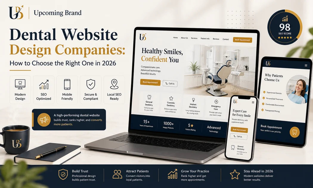 Dental website design company guide 2026