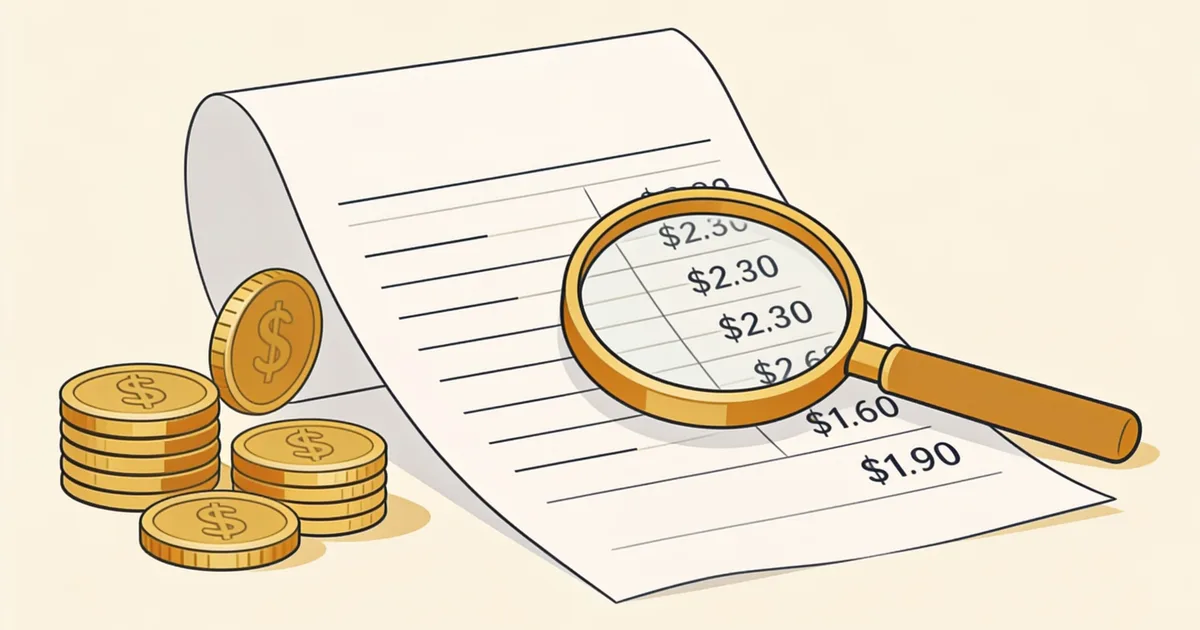 Itemized WordPress website cost components in 2026