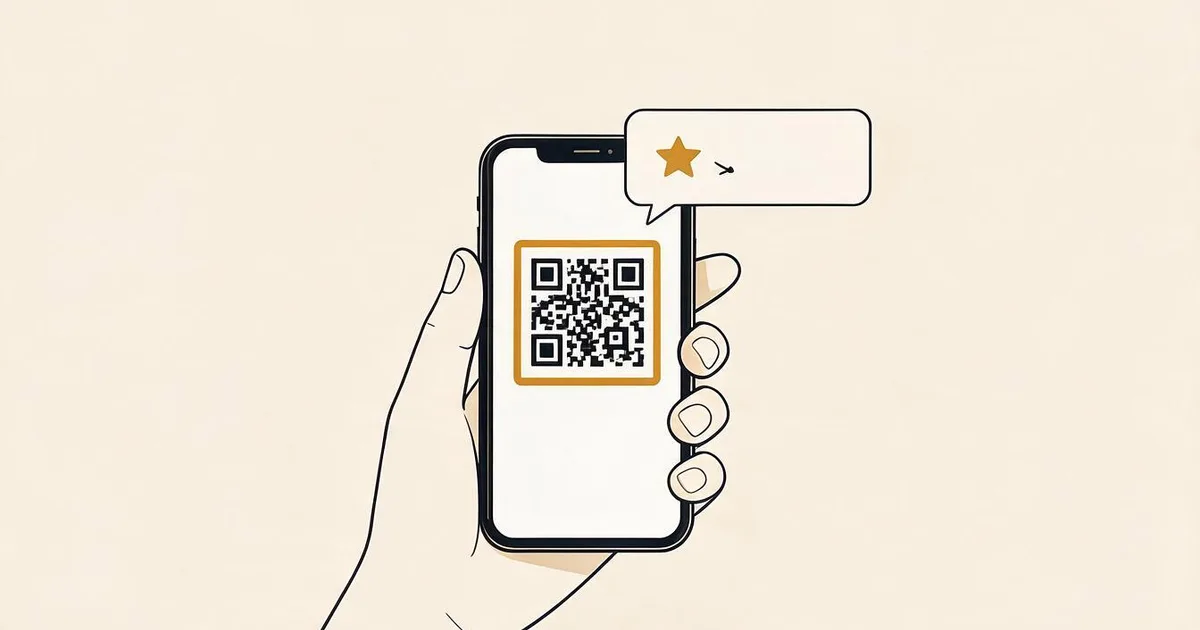 The easiest way to get more Google reviews: a one-tap QR code review link