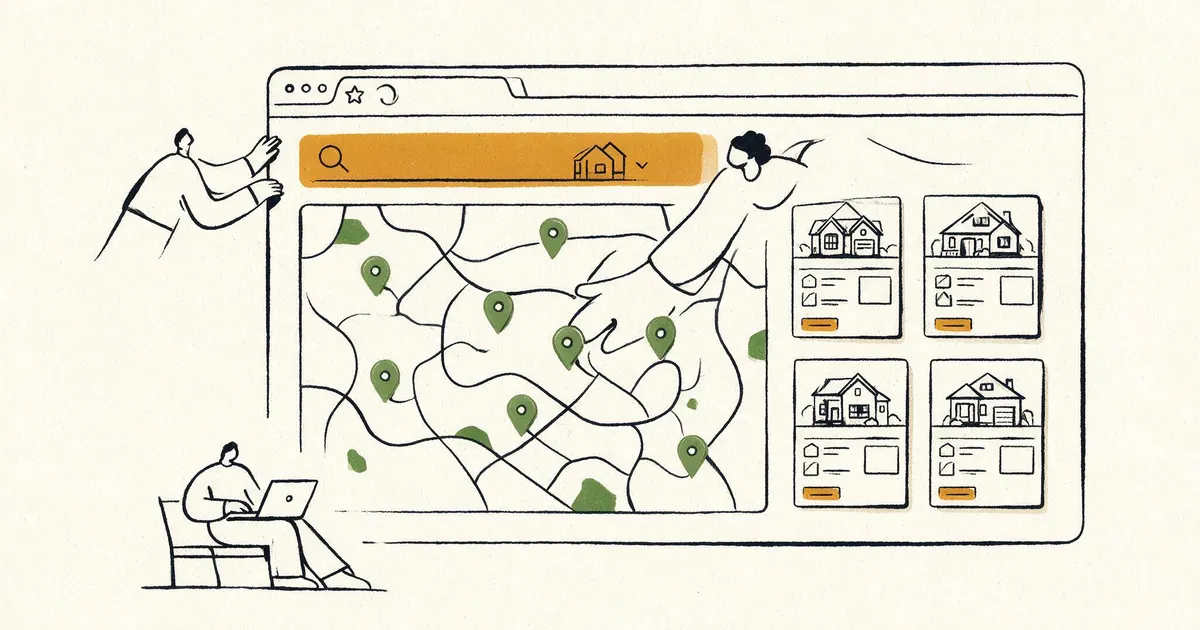 Real estate IDX website: live MLS listings searchable on an agent's own site