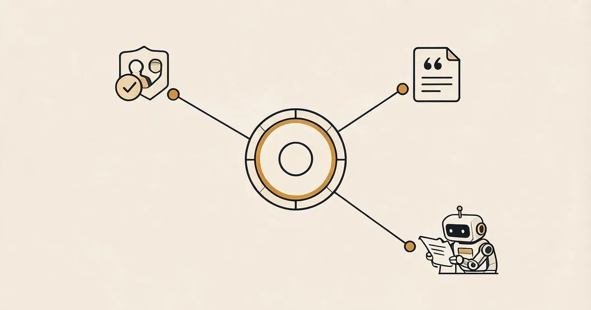 The three generative engine optimization levers: entity, quotable content, machine access